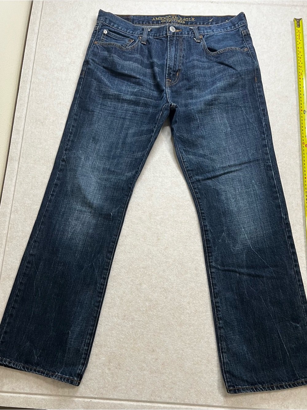 American Eagle Men’s Denim Jeans 34x32 Medium Dark Wash original boot cut